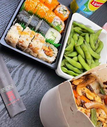 uitlaat engineering weg te verspillen Shu Shu sushi & wok to go – Restaurant in North Brabant, reviews and menu –  Nicelocal