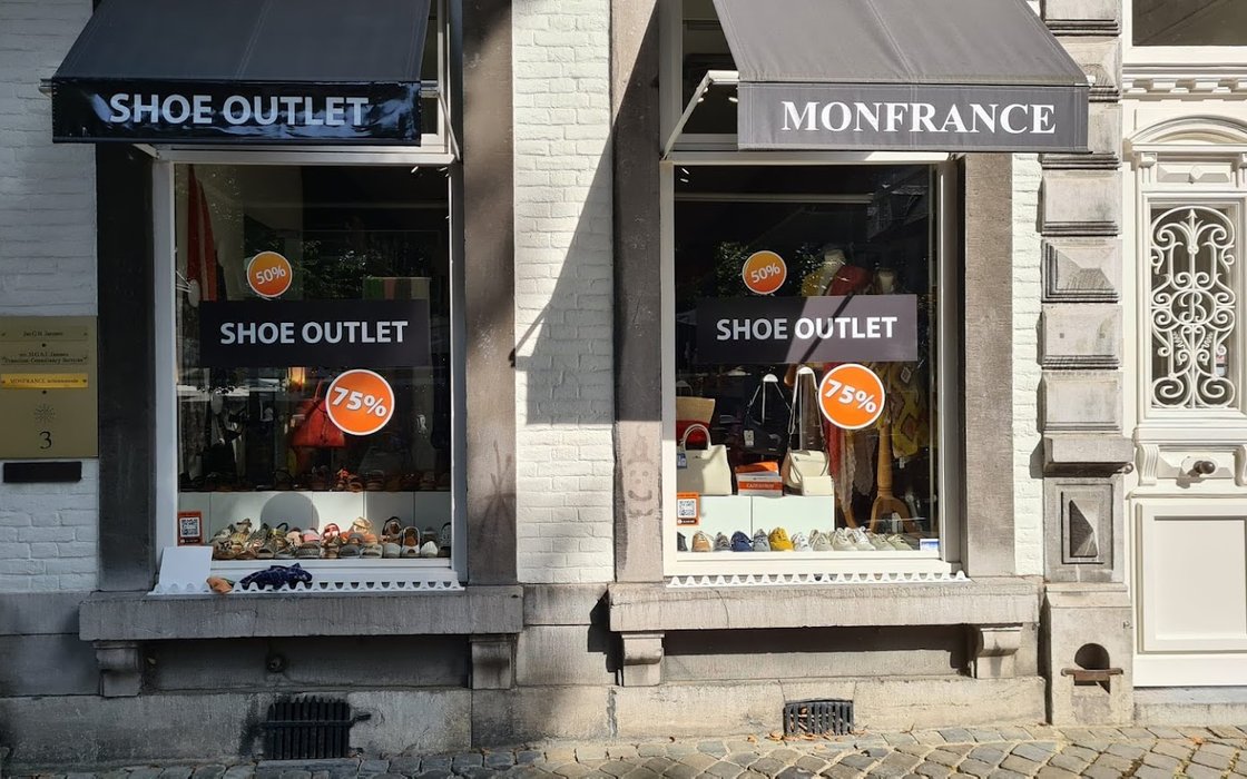 MONFRANCE - Shoe outlet 2 - adres, 🛒 werktijden en - Winkels Maastricht - Nicelocal.co.nl